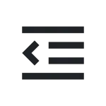 Text Indent Left SVG Icon